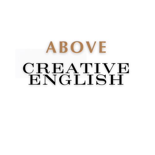 Logotipo ABOVE - CREATIVE ENGLISH - LTDA