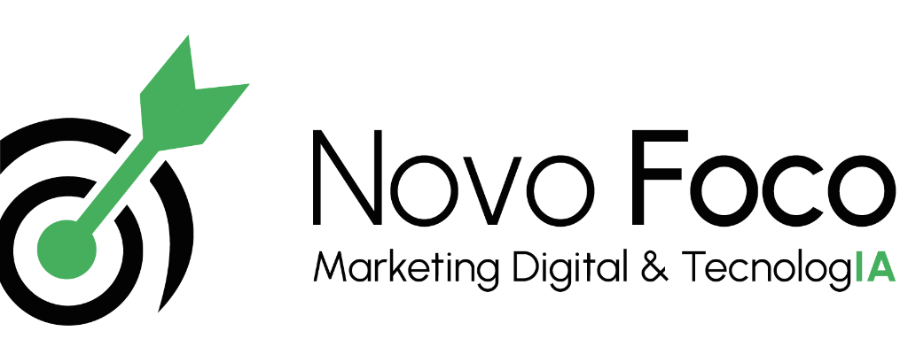 Logotipo AGENCIA NOVO FOCO MARKETING DIGITAL & TECNOLOGIA