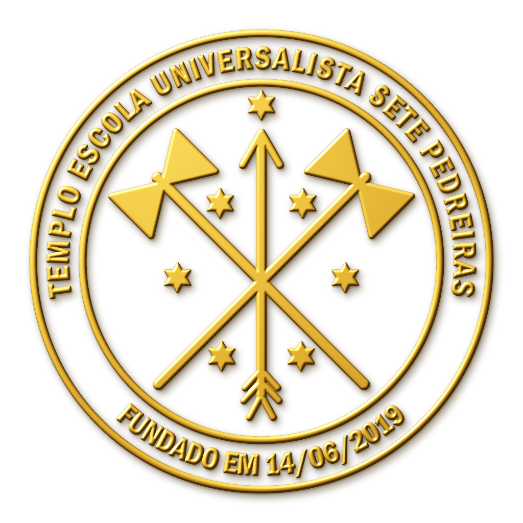 Logotipo TEMPLO ESCOLA UNIVERSALISTA SETE PEDREIRAS