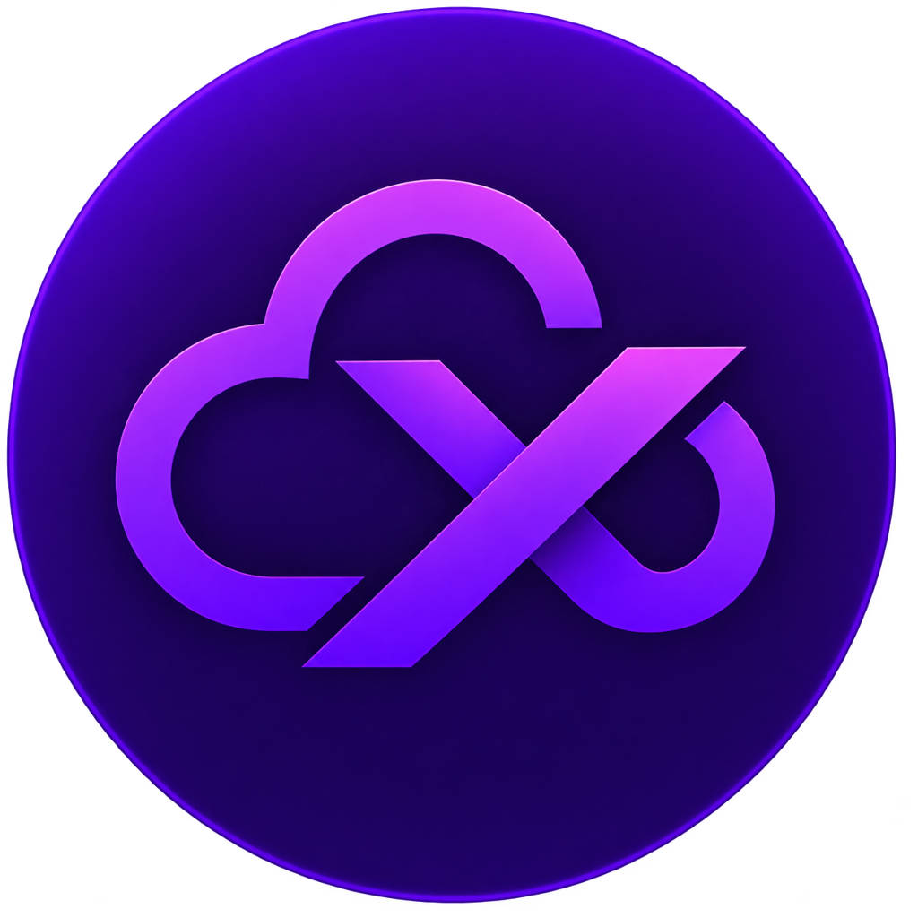 Logotipo M A C N SERPA CLOUDYX TECNOLOGIA LTDA