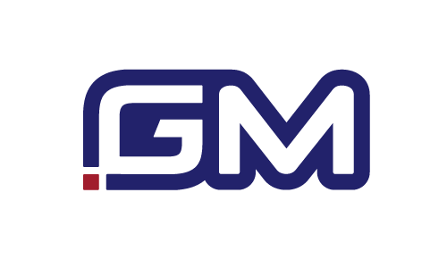 Logotipo GM GRUPO MAXIMO EDUCACIONAL LTDA