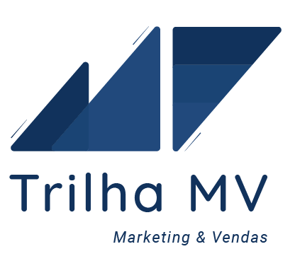 Logotipo TRILHA MV - MARKETING E VENDAS