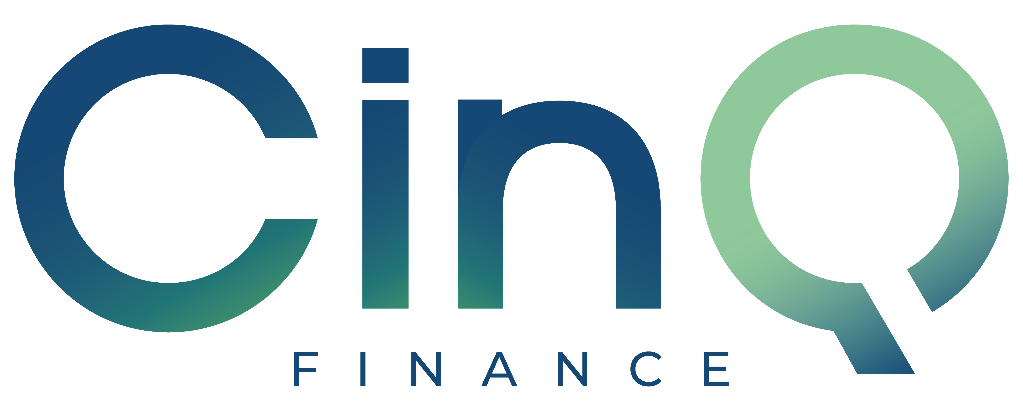Logotipo CINQ FINANCE TREINAMENTO E SOLUCOES FINANCEIRAS LTDA