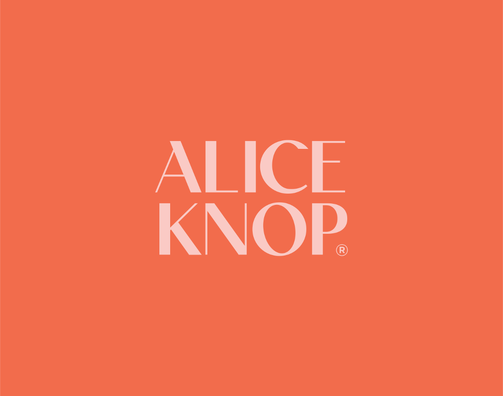 Logotipo Alice Knop Freire