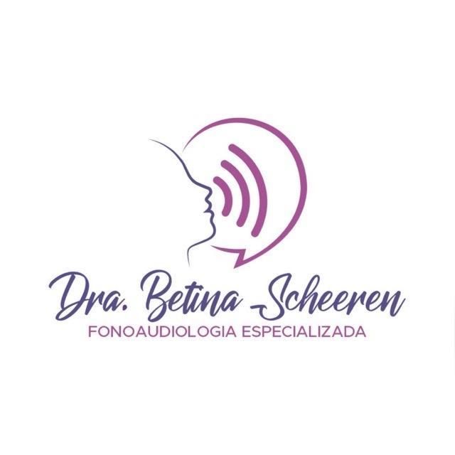 Logotipo BETINA SCHEEREN FONOAUDIOLOGIA ESPECIALIZADA LTDA.