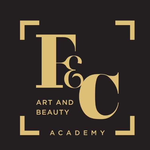 Logotipo FC ART AND BEAUTY ACADEMY