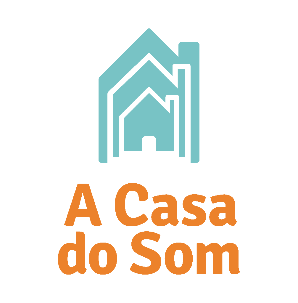 Logotipo ESCOLA DE MUSICA  A CASA DO SOM LTDA