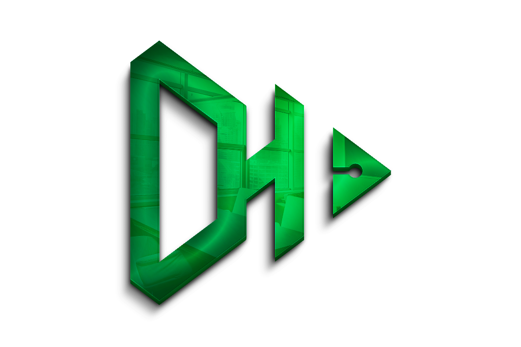 Logotipo DH MARKETING - AGENCIA DIGITAL