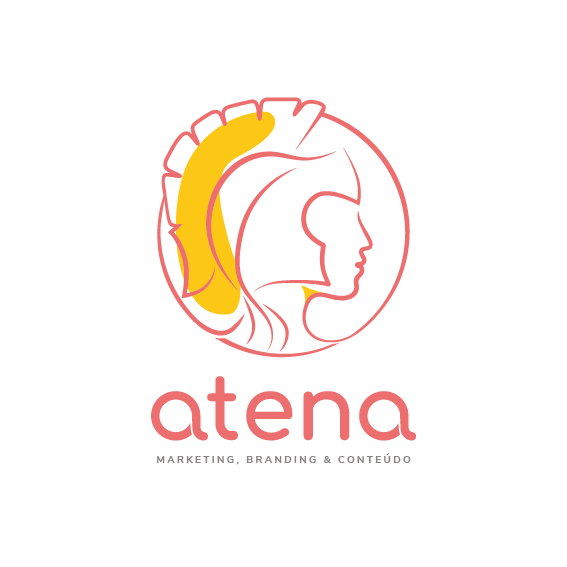 Logotipo ATENA MARKETING E CONTEUDO