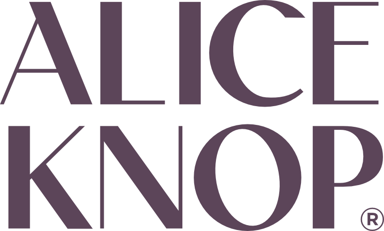 Logotipo Alice Knop Freire