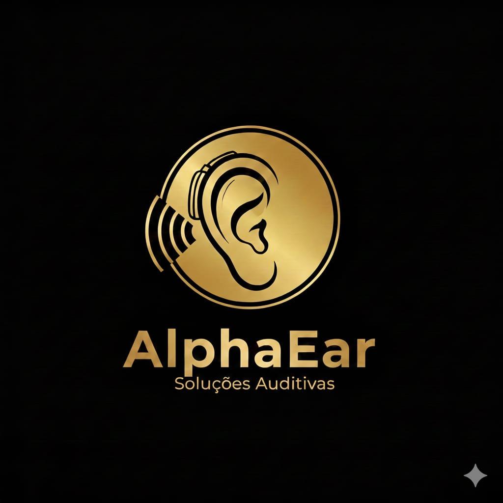 Logotipo ALPHAEAR SOLUCOES AUDITIVAS